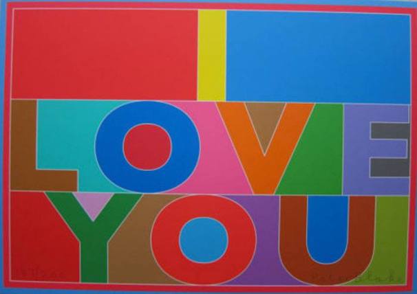 Sir Peter Blake I Love You - Car Boot Edition - Hang Up Gallery